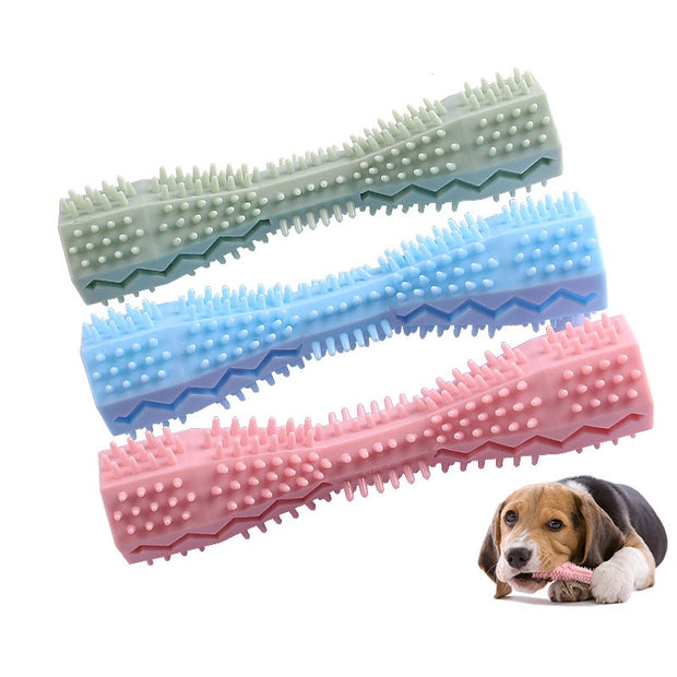 Dog Toothbrush Durable Dog Chew Toy, Pet Dental Oral Care, Chewable Dog Toothbrush - Preppypetslife