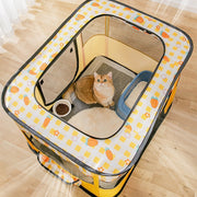 Portable Folding Pet Tent 3 Doors Dog House Octagonal Cage For Cat Puppy Kennel Easy Operation Fence Outdoor Big Dogs House