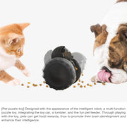 Dog Tumbler Interactive Toys, Dog Leaky Food Tumbler Toy, Slow Feeder Toys For Dogs - Preppypetslife