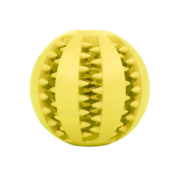 Interactive Rubber Balls Chewing Toy, Non-Toxic, Natural Rubber, IQ Training, Dog Treat Ball - Preppypetslife