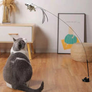 Simulation Bird Interactive Funny Cat Stick Toy - Preppypetslife